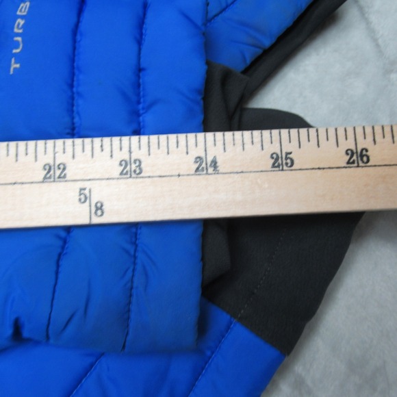 Columbia Jacket Womens XL Blue Omni Heat Powder Pillow Hybrid Insulated Puffer - Picture 14 of 16